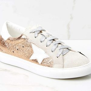 BRAND NEW ROSE GOLD SHOES
